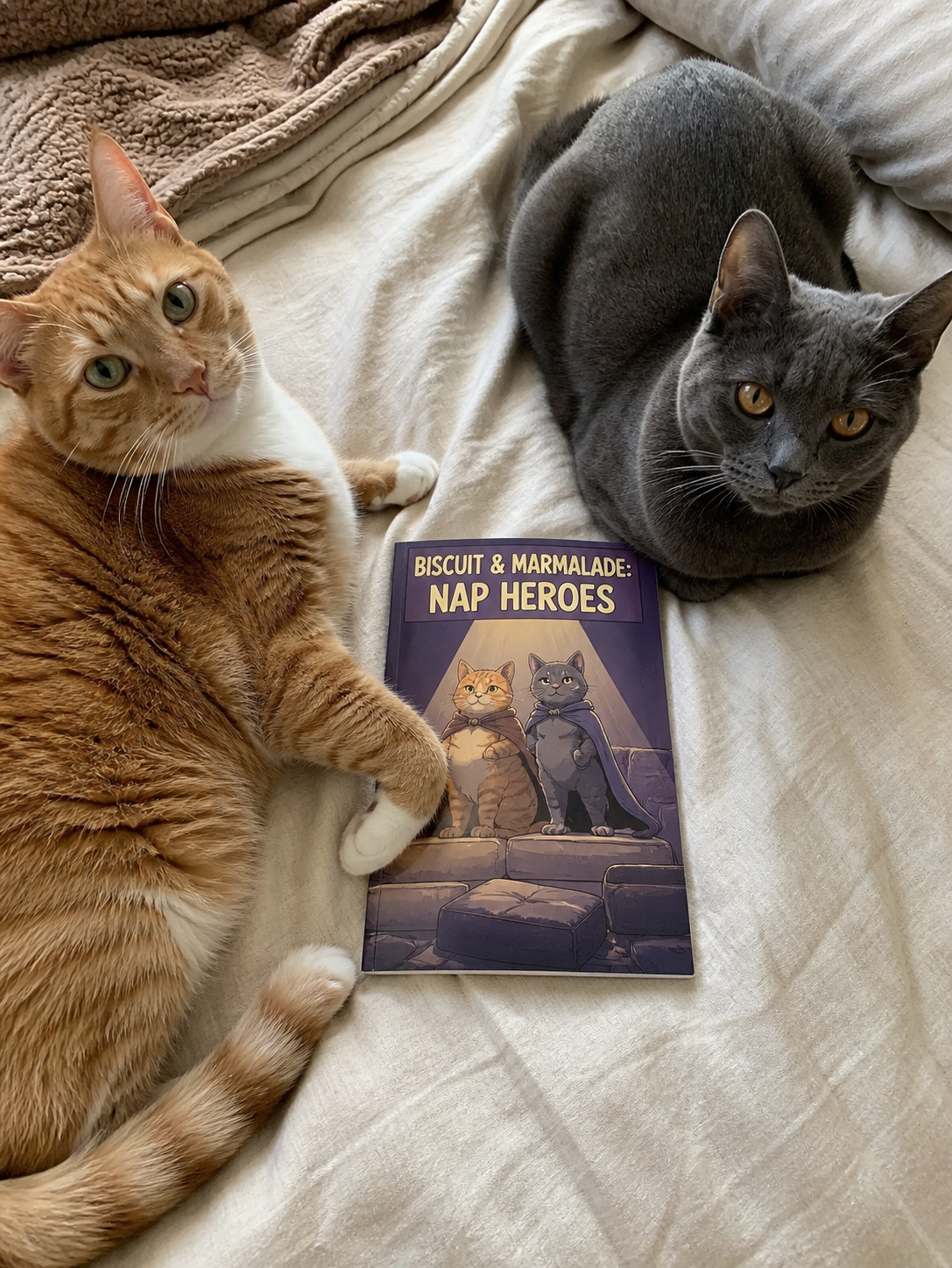 Maya P. with their printed pet comic