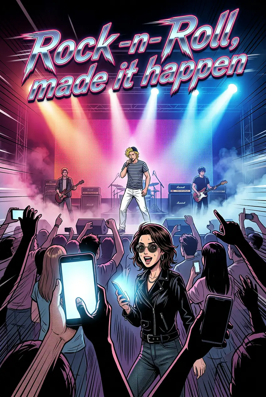 Colorful couples comic cover celebrating an unforgettable journey together