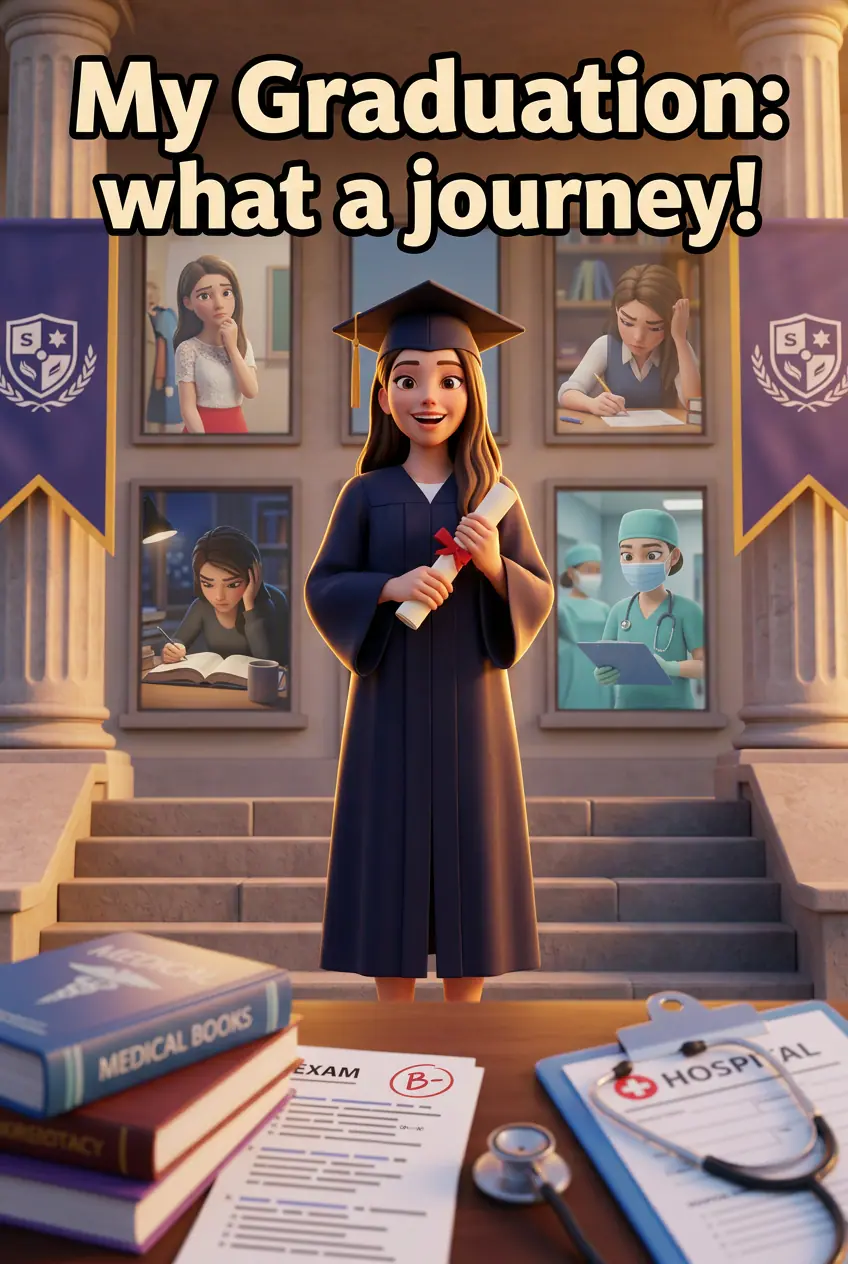 The valedictorian who almost missed the stage