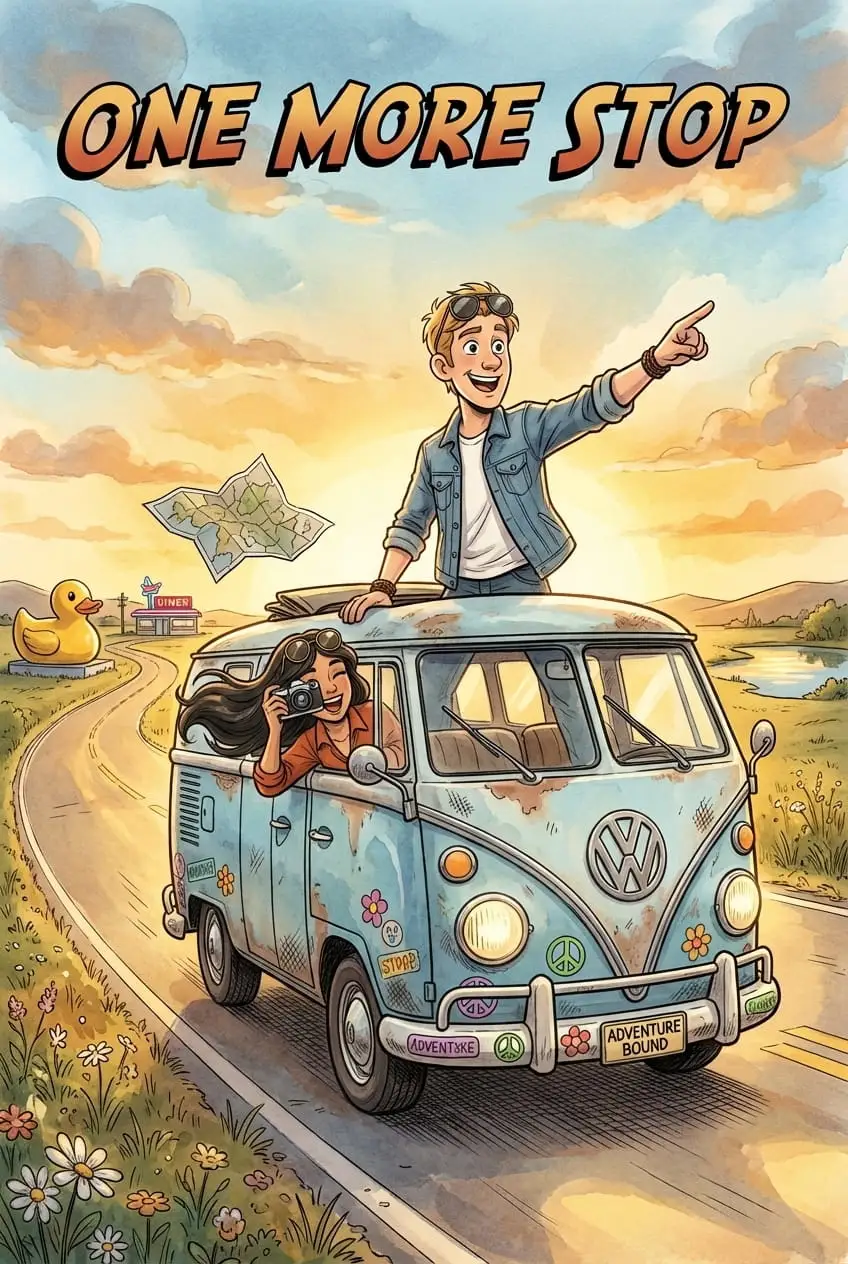 Superhero-style comic cover generated from a user story