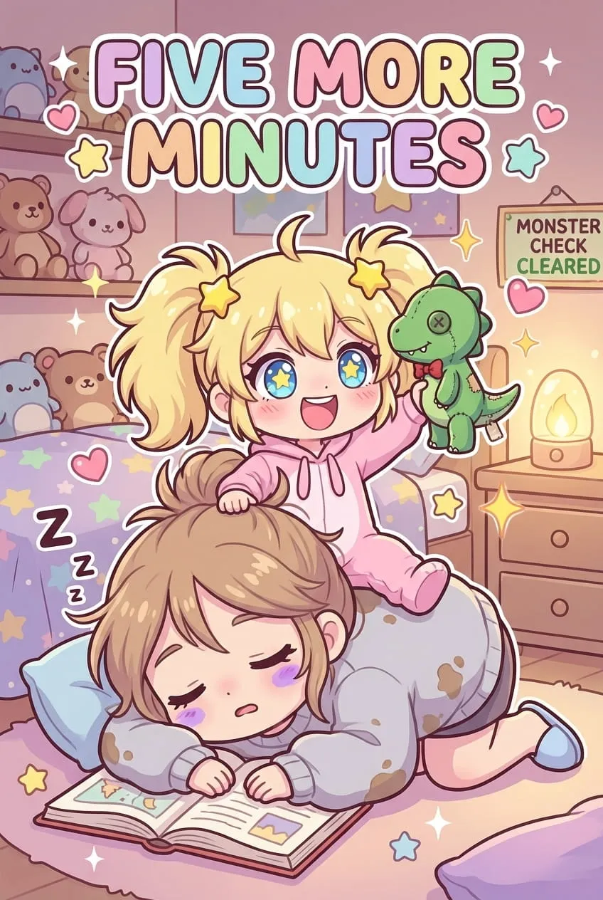 Noir comic book cover with high-contrast illustrated scene