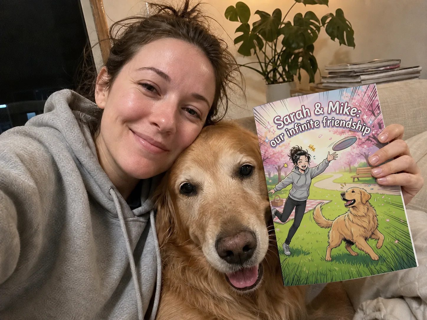 Un fumetto-regalo personalizzato con un amico come protagonista