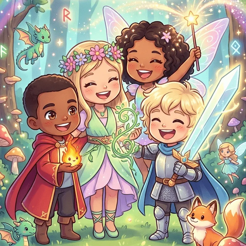Chibi comic style