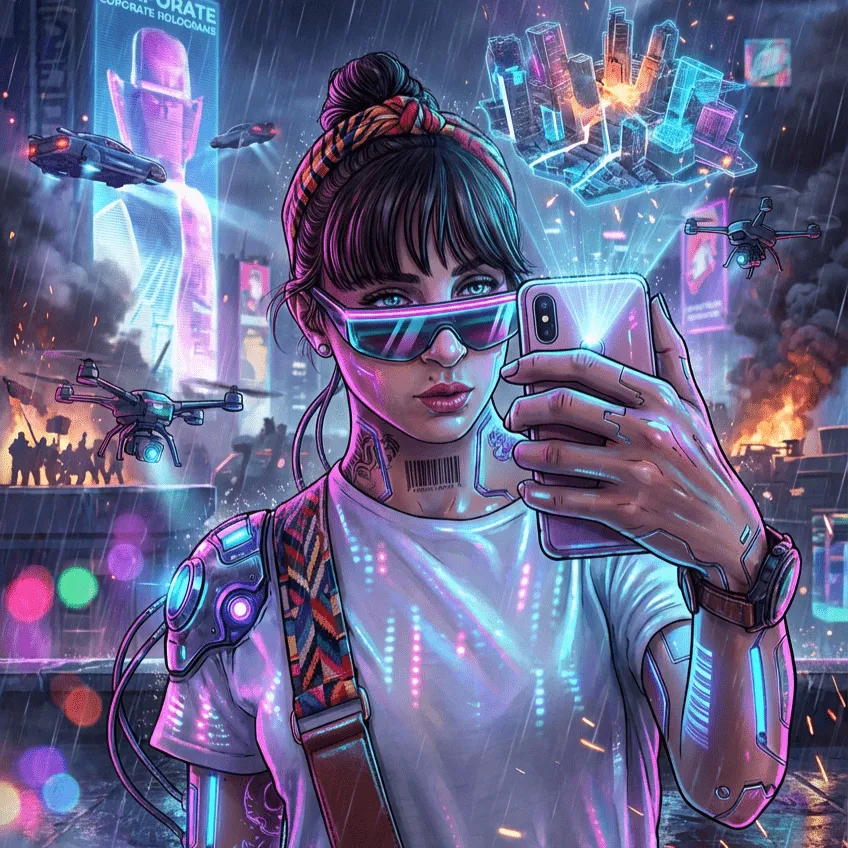 Sci-Fi comic style